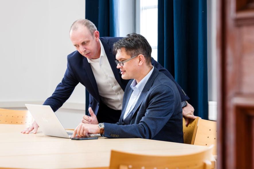 Gespräch Mark Herbig, Peter Trottmann