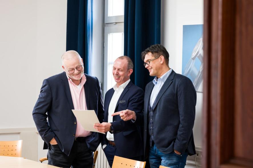 Gespräch Mark Herbig, Peter Trottmann, Andreas Bittner